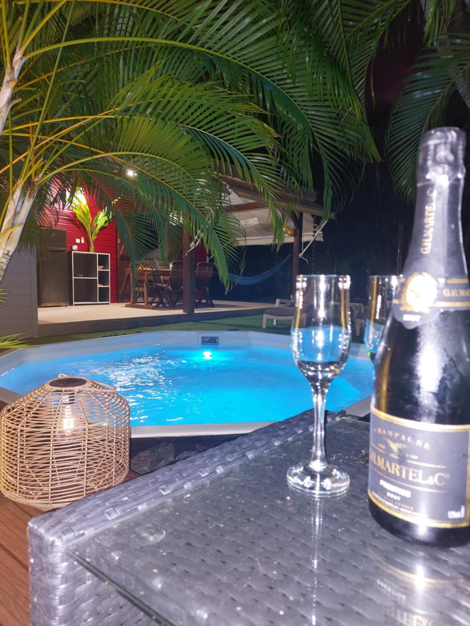 Lodge "Le Temps D'Un Reve" 생프랑수아 외부 사진